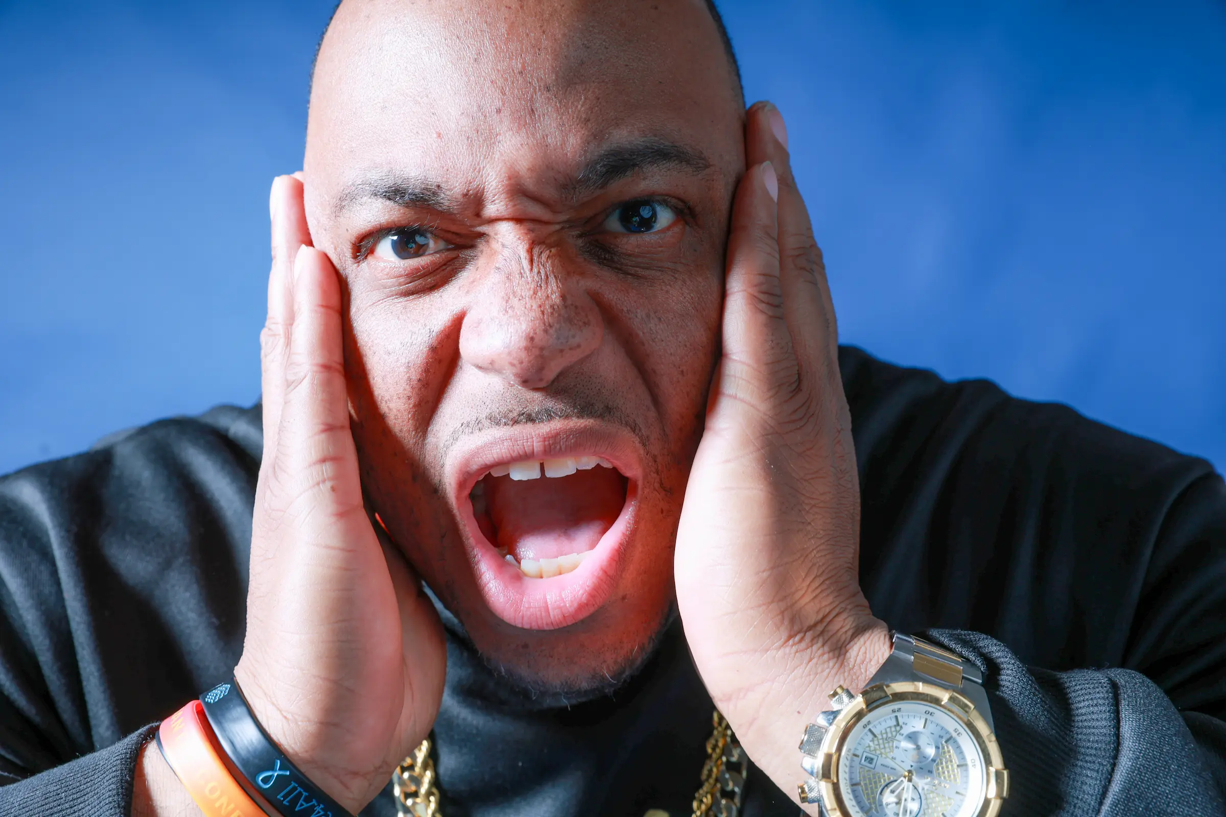 Jamez T. My Story Portrait Portrait of Atlanta-based filmmaker Jamez T. for the My Story section on his About page.